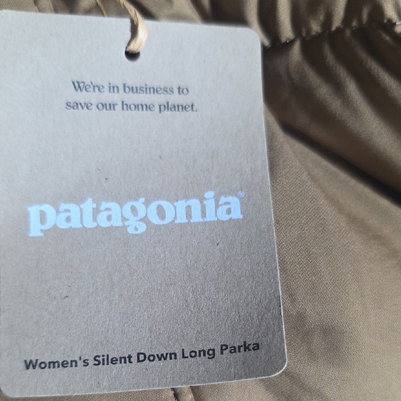 Patagonia Women's Silent Down Long Parka - Brown - Picture 2 of 6